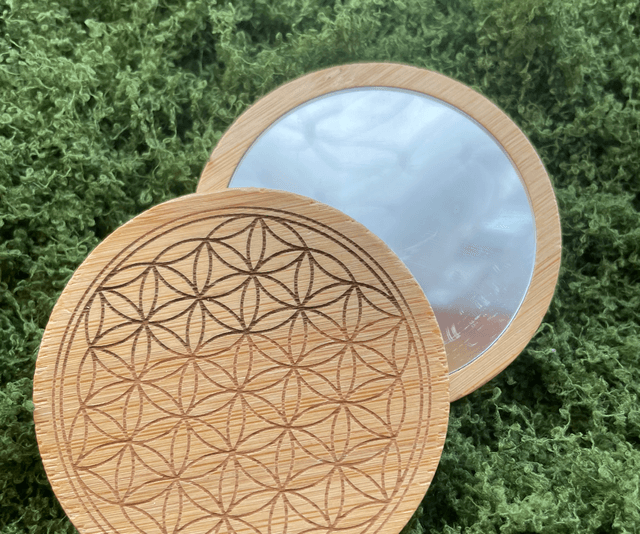 Miroir fleur de vie 