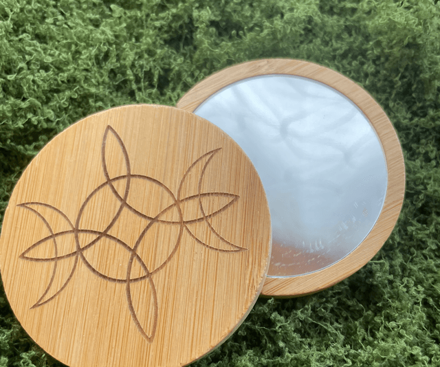Miroir noeud de sorcière 